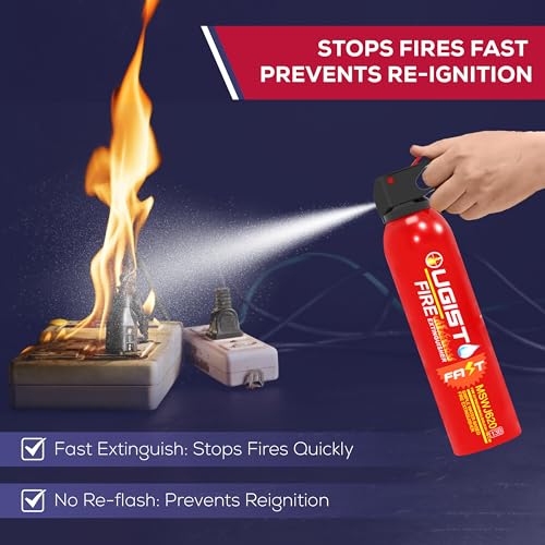Fire Extinguisher Spray for Vehicle & Home 620ml 2 Count