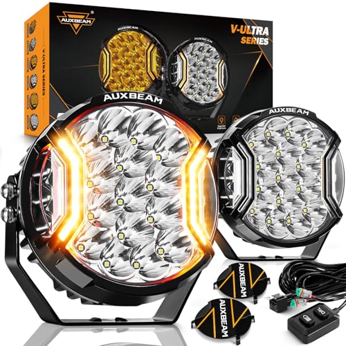 V Ultra Series 7" Round LED Off
