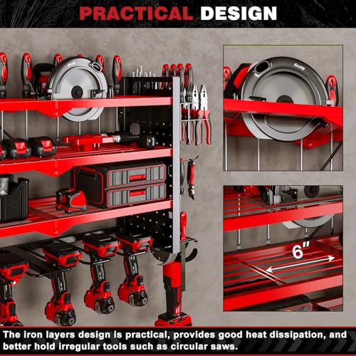 Cordless Power Tool Organizer Wall Mount