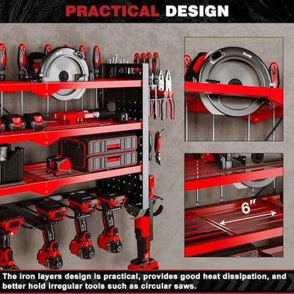 Cordless Power Tool Organizer Wall Mount