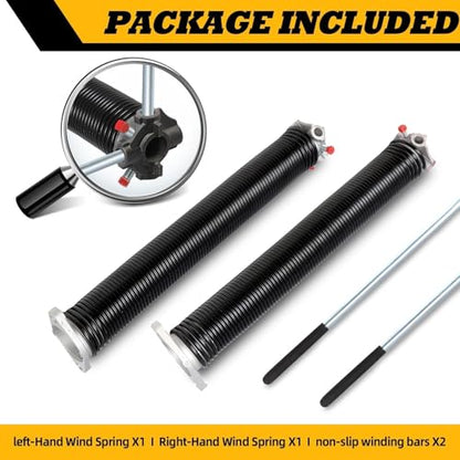 Pair of 2" Garage Door Torsion Springs 0.234X2"X27"