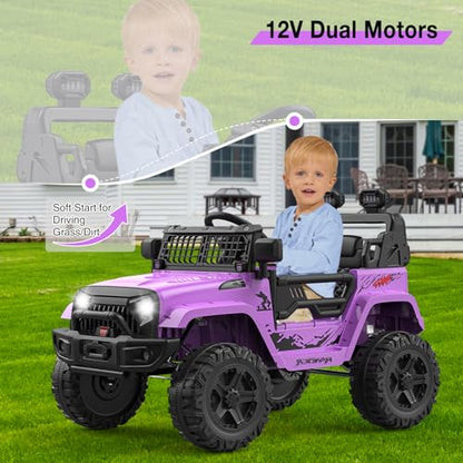 12V Kids Electric Ride On Truck Car w