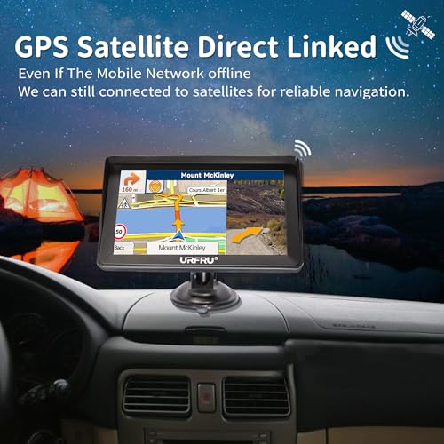 7 inch GPS Navigator for Car Truck RV with Hood