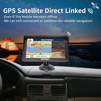 7 inch GPS Navigator for Car Truck RV with Hood