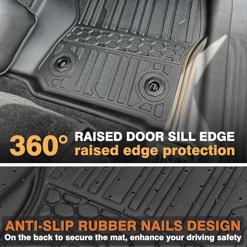 for Tacoma 2024+ Floor Mats Double