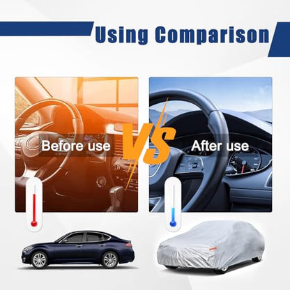 6 Layers Car Cover Custom Fit for Mercedes Benz CLS 63 400 500 550