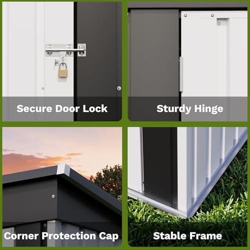 5x3 FT Outdoor Storage Shed