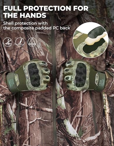 Camo Tactical Gloves for Men