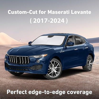 Windshield Sunshade Compatible for Maserati Levante 2017