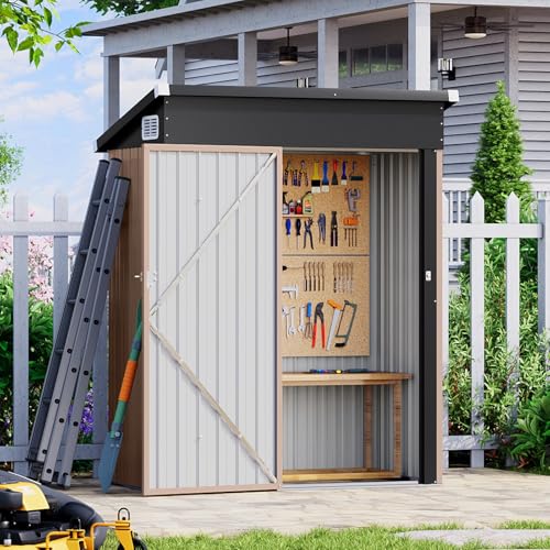 4.9x2.9 FT Outdoor Storage Shed