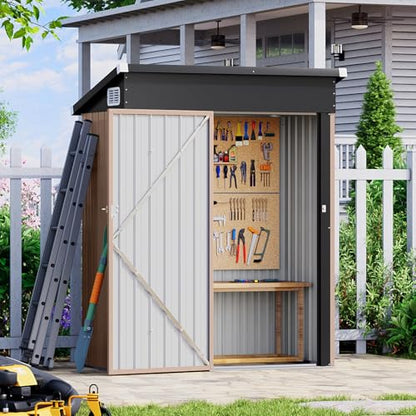 4.9x2.9 FT Outdoor Storage Shed