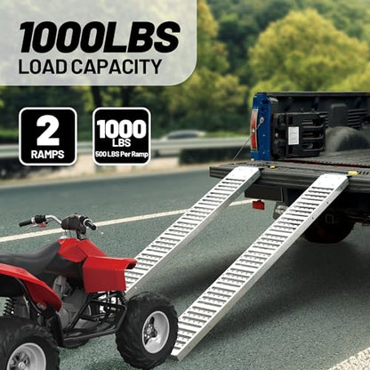 72" x 9" Steel Truck Ramps (2 Count)