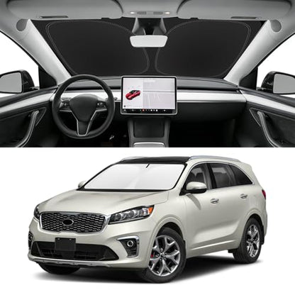 Custom Fit Windshield Sun Shade for Kia Sorento 2016
