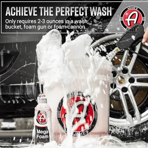 Adam’s Mega Foam Car Wash Soap (128 Fl Oz)