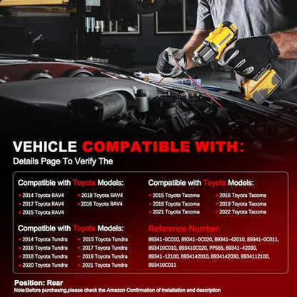 Parking Assist Sensor Compatible with Toyota RAV4 2014