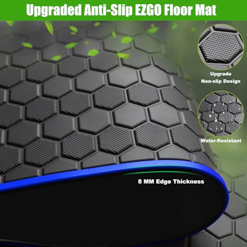 EZGO TXT Golf Cart Full Coverage Floor Liner Mat