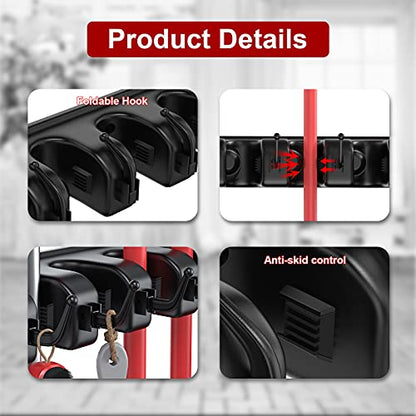 Broom Holder Wall Mount