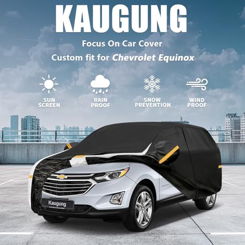 10 Layers Car Cover Custom Fit for Chevrolet Equinox 2004