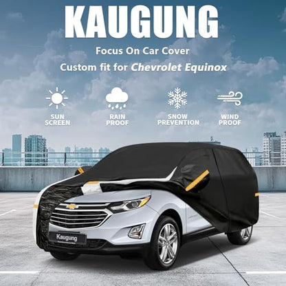10 Layers Car Cover Custom Fit for Chevrolet Equinox 2004