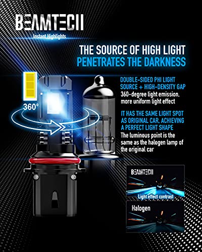 Bulb 9007 Light Bulbs Powersports (2 Count)