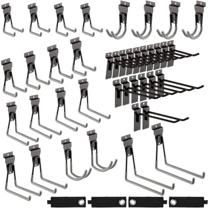 36 Pcs Slatwall Hooks & Hangers (36 Count)