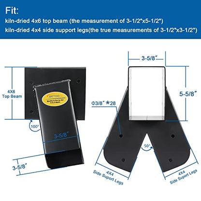 BETOOL Swing Set Brackets (2 Count)