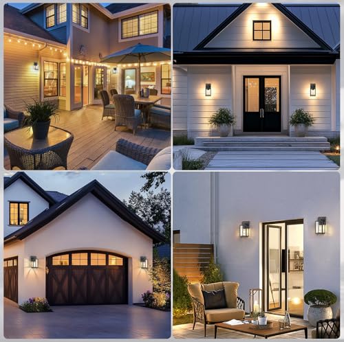 Dusk to Dawn Outdoor Light Fixtures (2 Count)