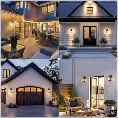 Dusk to Dawn Outdoor Light Fixtures (2 Count)