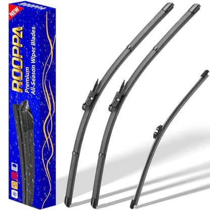 3 Wipers Fits Ford Explorer 2011