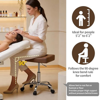 Hairstylist Stool with Wheels