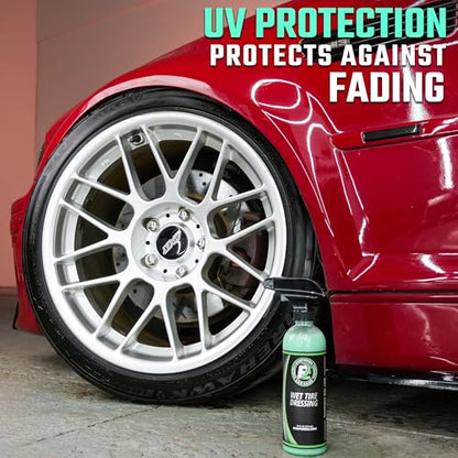Wet Tire Dressing Spray (16 Fl Oz)