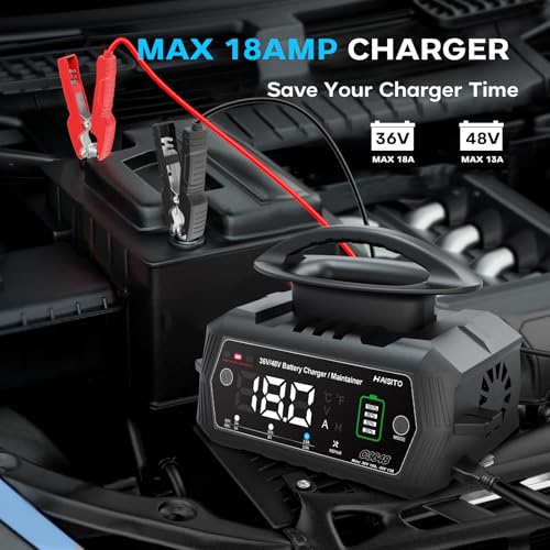 Golf Cart BatteryCharger 36V 18A and 48V 13A Trickle Charger