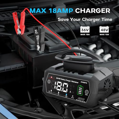 Golf Cart BatteryCharger 36V 18A and 48V 13A Trickle Charger