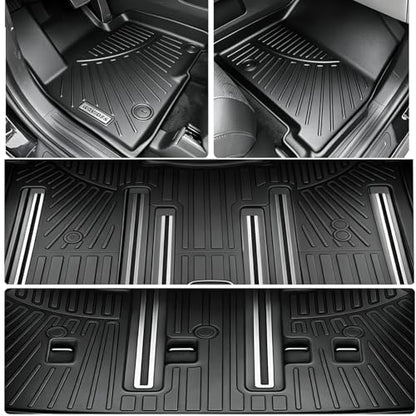 Floor Mats for 2022 2023 2024 2025 2026 KIA Carnival 8 Seats