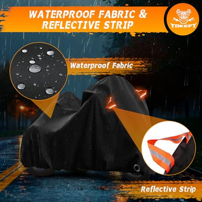Trike Cover Heavy Duty Waterproof 3 Wheel Motorcycle Cover