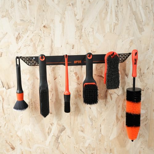 Detailing Brush Towels Hanger Detailing Brush Holder 6 Organizer Hooks Wall