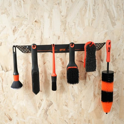Detailing Brush Towels Hanger Detailing Brush Holder 6 Organizer Hooks Wall