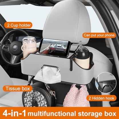 Car Seat Back Cup Holder
