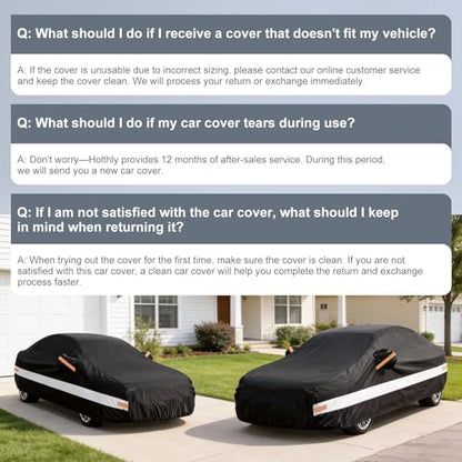 10 Layers Car Cover Custom Fit for Toyota Prius