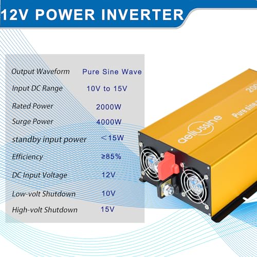 2000W Pure Sine Wave Inverter
