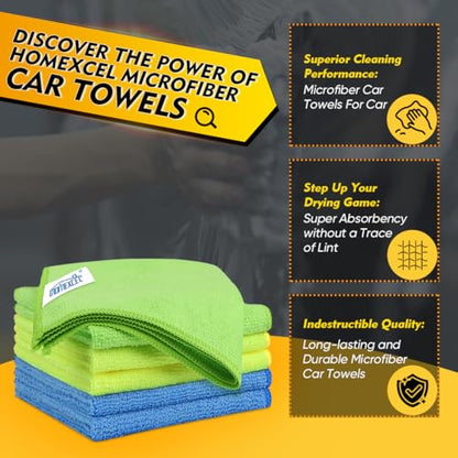 Microfiber Cleaning Cloth 6 Pack (6 Count)