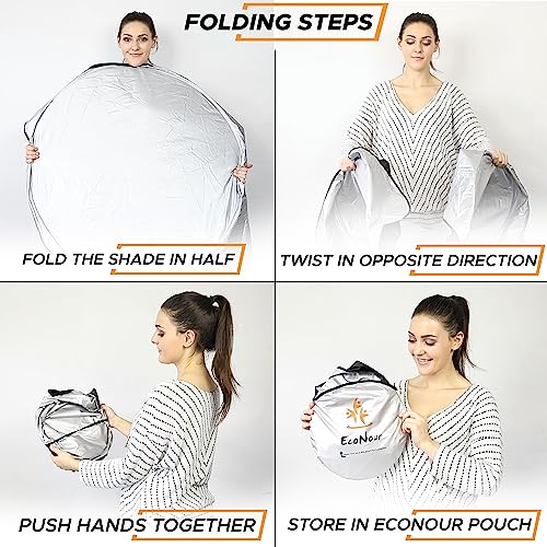 Foldable Van Windshield Sun Shade