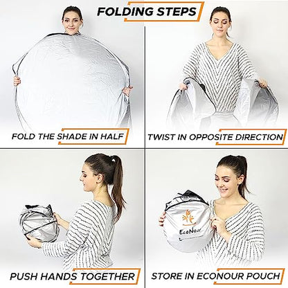 Foldable Van Windshield Sun Shade
