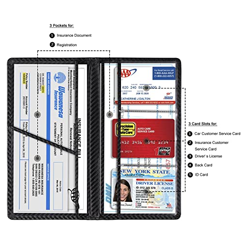 Car Registration & Insurance Card Holder