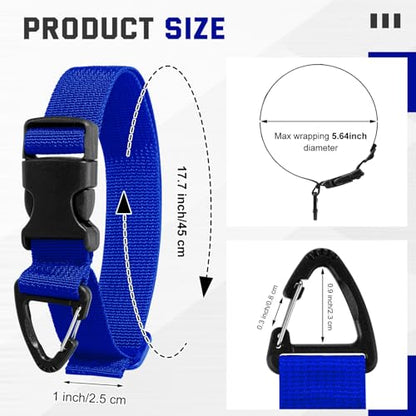 12 Pack Adjustable Extension Cord Holder Straps (12 Count)