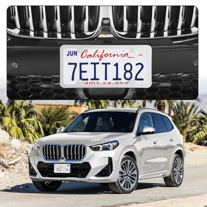 4 Holes Stainless Steel License Plate Frames
