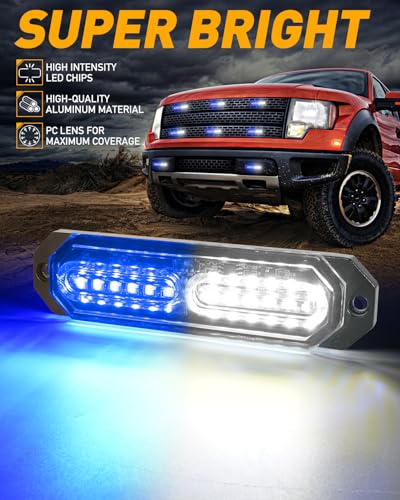 1200T Emergency Strobe Grille Lights (8 Count)