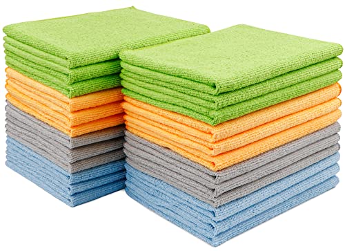 Microfiber Cleaning Cloth 24 Pack (24 Count)