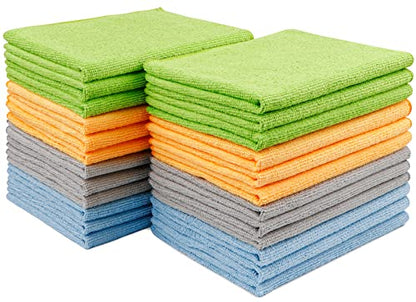 Microfiber Cleaning Cloth 24 Pack (24 Count)