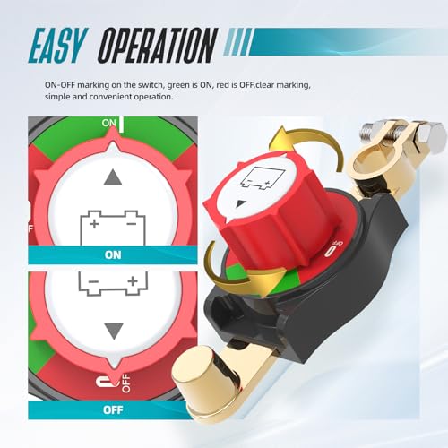 Top Post Battery Disconnect Switch On